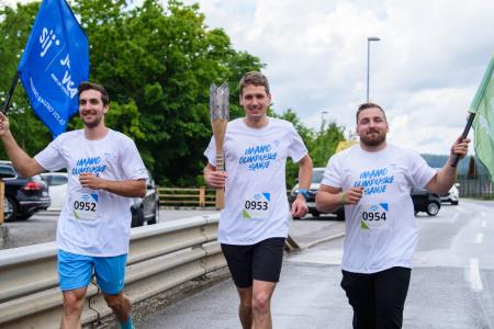 FOTO  Slovenske olimpijske sanje ponesli širom naše občine 21